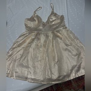 Lulus gold dress (size XL)